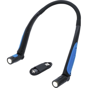 Rechargeable COB LED Workshop Neck Light