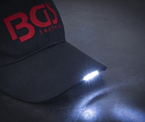 Бейзболна шапка BGS с LED осветление