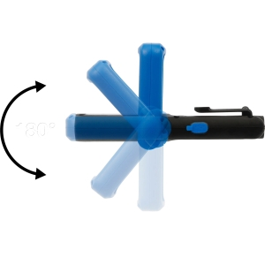 Foldable COB-LED Work Light with Magnet and Hook