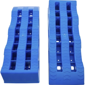 Set de rampe auto din plastic cu trei înălțimi, 2 bucăți