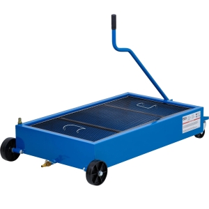 Tavă mobilă de colectare a uleiului cu robinet de golire, 55 l