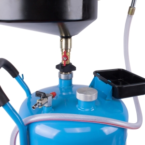Colector mobil de ulei uzat cu golire pneumatică, 70 l