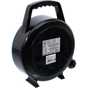 Compact Cable Reel 10 m, 3 × 1.5 mm², 4 Sockets, IP20