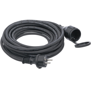 Cablu prelungitor din cauciuc 10 m sau 20 m, 3 × 1,5 mm², IP44