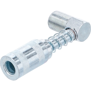 Grease Gun Coupler, 90° Angled