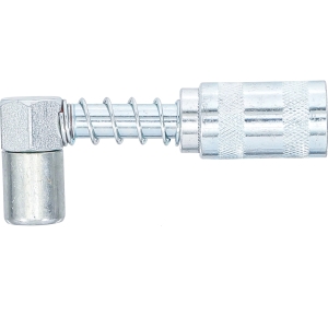 Grease Gun Coupler, 90° Angled