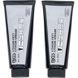 Lithium Grease for Mini Grease Gun Item no. 9311 - 2 Tubes