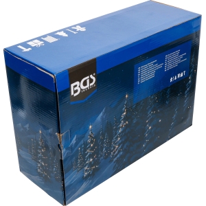 Calendar Advent cu scule 53 piese, cu clichete, tubulare, biți și cutie sistem