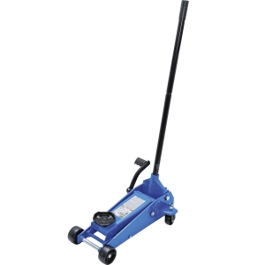 Cric hidraulic tip crocodil 3 t cu pedală de ridicare rapidă, 145–500 mm