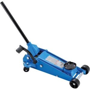 Cric hidraulic tip crocodil 3 t cu pedală de ridicare rapidă, 145–500 mm