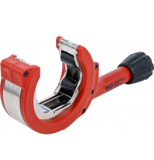 Exhaust pipe cutter with ratchet 28–67 mm