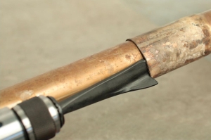 Pneumatic Exhaust Pipe Chisel Set