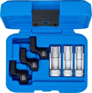 Special Sockets Set for Exhaust Gas Temperature (EGT / NOx) Sensors – 6 Pieces