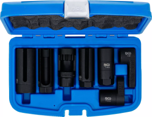 Lambda Sensor Socket Set – 7 Pieces, Straight & Angled