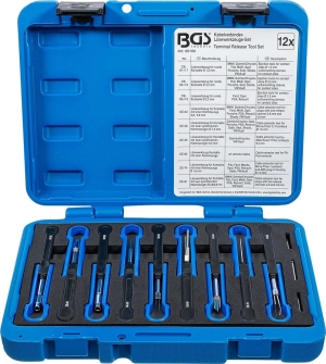 Universal Terminal Removal Tool Set for Automotive Connectors