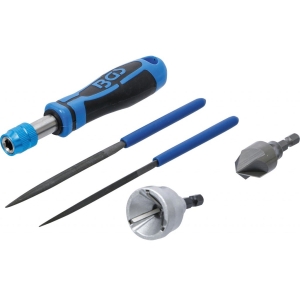 Deburring & Filing Set, 5 Pieces