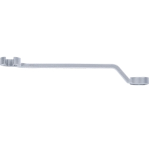 Двоен отворен ключ 17 мм за дизелови впръскващи линии – извит и наклонен