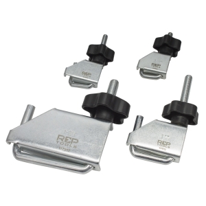 Set clești metalici pentru furtunuri 4 piese pentru combustibil, ulei și lichid de răcire