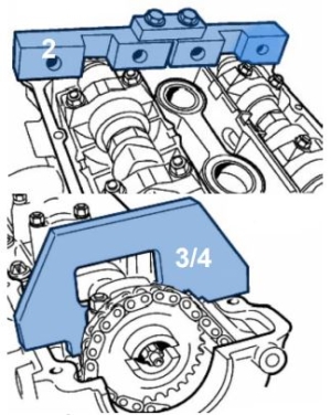 Set reglare distribuție motor BMW M42 M43 M50 M52 M60 M51