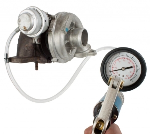 Vacuum & Pressure Hand Pump Kit with Gauge | Diagnostic Set