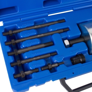 Set ciocan culisant cu adaptoare M6, M8, M10, M24 pentru bolțuri ghid lanț distribuție Mercedes / BMW