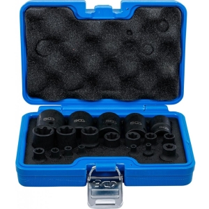 Set chei tubulare impact E-Profil Plus (Torx Plus) EP4–EP32 – 1/4", 3/8", 1/2"