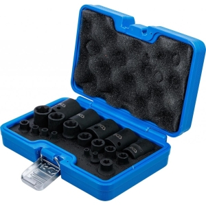 Impact Socket Set E-Profile Plus (Torx Plus) EP4–EP32 – 1/4", 3/8", 1/2" Drive