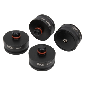 Set suporturi cric / lift pentru Tesla Model Y (baterie BYD, Germania 2023+) – 4 bucăți cu husă