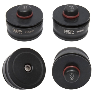 Set suporturi cric / lift pentru Tesla Model 3, S, X și Y – 4 bucăți cu husă