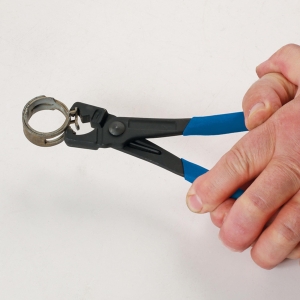 Клещи за маркучни скоби SBC с фиксиращ механизъм – отваряне до 45 mm