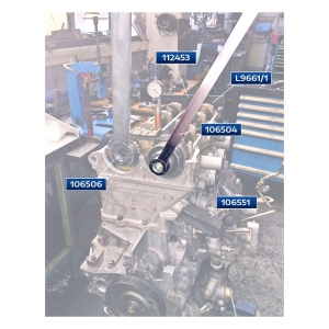 Intake Camshaft Holding Tool for Porsche 911 (996) – as OEM 9653 / 00072196530