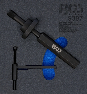 Комплект инструменти за центровка на капак на ангренаж и демонтаж на зъбно колело на помпа за Ford 1.8 TDDi / TDCi – като 303-652, 303-095