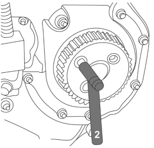 Комплект инструменти за центровка на капак на ангренаж и демонтаж на зъбно колело на помпа за Ford 1.8 TDDi / TDCi – като 303-652, 303-095