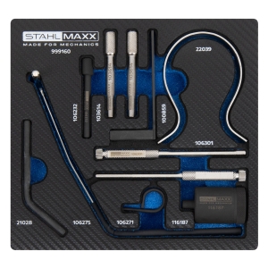 Set scule pentru distribuție și curea de distribuție pentru Citroen și Peugeot TU3, TU5, DT17, DT20