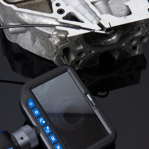 Endoscope Color Camera Gen. 2, Ø4 mm Camera Head, 210° Articulating, with 6 LED and 5" HD Color Display