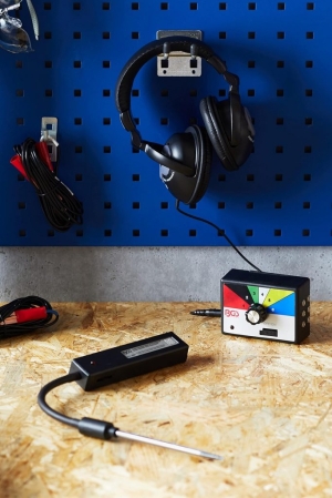 Stetoscop electronic pentru mecanici cu amplificator pe 6 canale