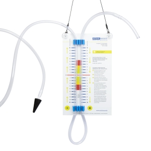 Set diagnostic pentru turbocompresor, ventilație carter și filtru de particule cu manometre și sistem cu coloană de măsurare