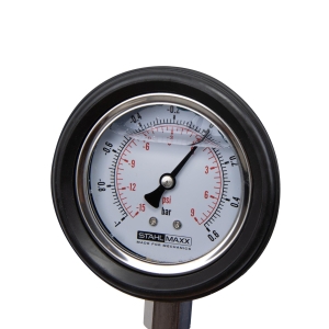 Set diagnostic pentru turbocompresor, ventilație carter și filtru de particule cu manometre și sistem cu coloană de măsurare