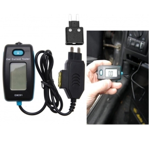 Digital Ammeter for Fuse Socket Testing