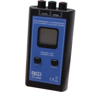 Tester auto pentru tensiune și curent 1–48V