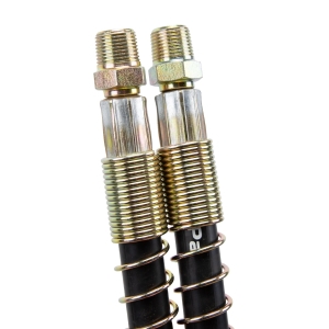 Hydraulic Hose 2.2 m with 3/8" Male Connections on Both Ends