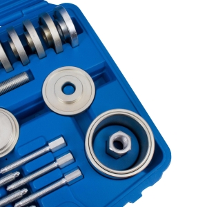 Universal Wheel Bearing Tool Set up to Ø91.5 mm, 31 Pieces with Hub Removal Bolts