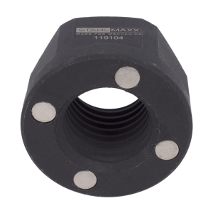 Spindle Nut with Centering and Magnetic Sleeve Holder M20 × 2.5 for Pull & Press Sleeves