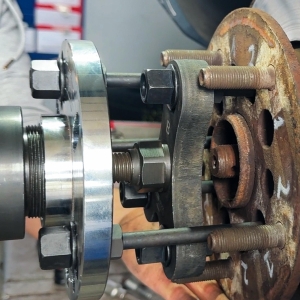 Wheel Hub and Drive Shaft Puller Flange Ø160 mm 3, 4, 5, 6 Hole PCD 98–135 mm