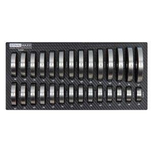 Set scule rulmenți 116 piese pentru bucșe, rulmenți compacți și standard cu sistem hidraulic și cărucior service
