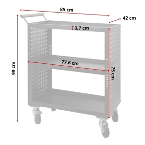 Set scule rulmenți 116 piese pentru bucșe, rulmenți compacți și standard cu sistem hidraulic și cărucior service