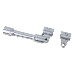 Shock Absorber Mount Removal Tool with 6-Point 13 mm, 14 mm and 8-Point Profile