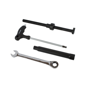 Compresor intern special pentru arcuri pentru vehicule cu orificiu mic de acces 4000 kg