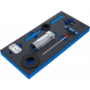 Shock Absorber Tool Set for Shock Absorbers with Rebound Springs