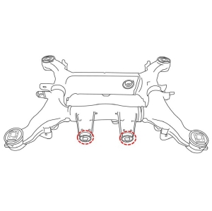 Set scule pentru demontarea și montarea bucșelor frontale ale diferențialului spate pentru BMW F01, F02, F04, F06, F07, F10-F13, F18